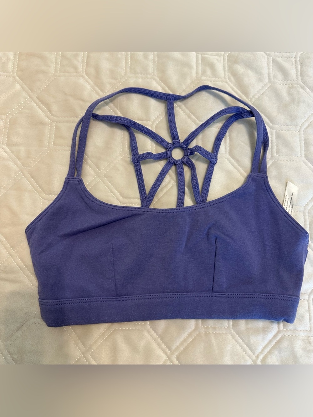 FP Movement by Free People Purple Strappy Sports Bra